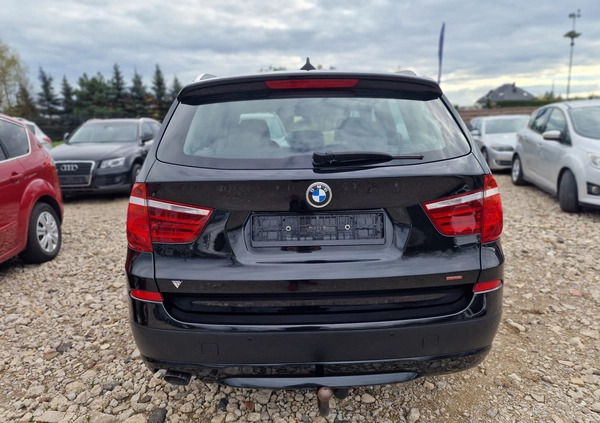 BMW X3 cena 56200 przebieg: 202000, rok produkcji 2013 z Przemyśl małe 631
